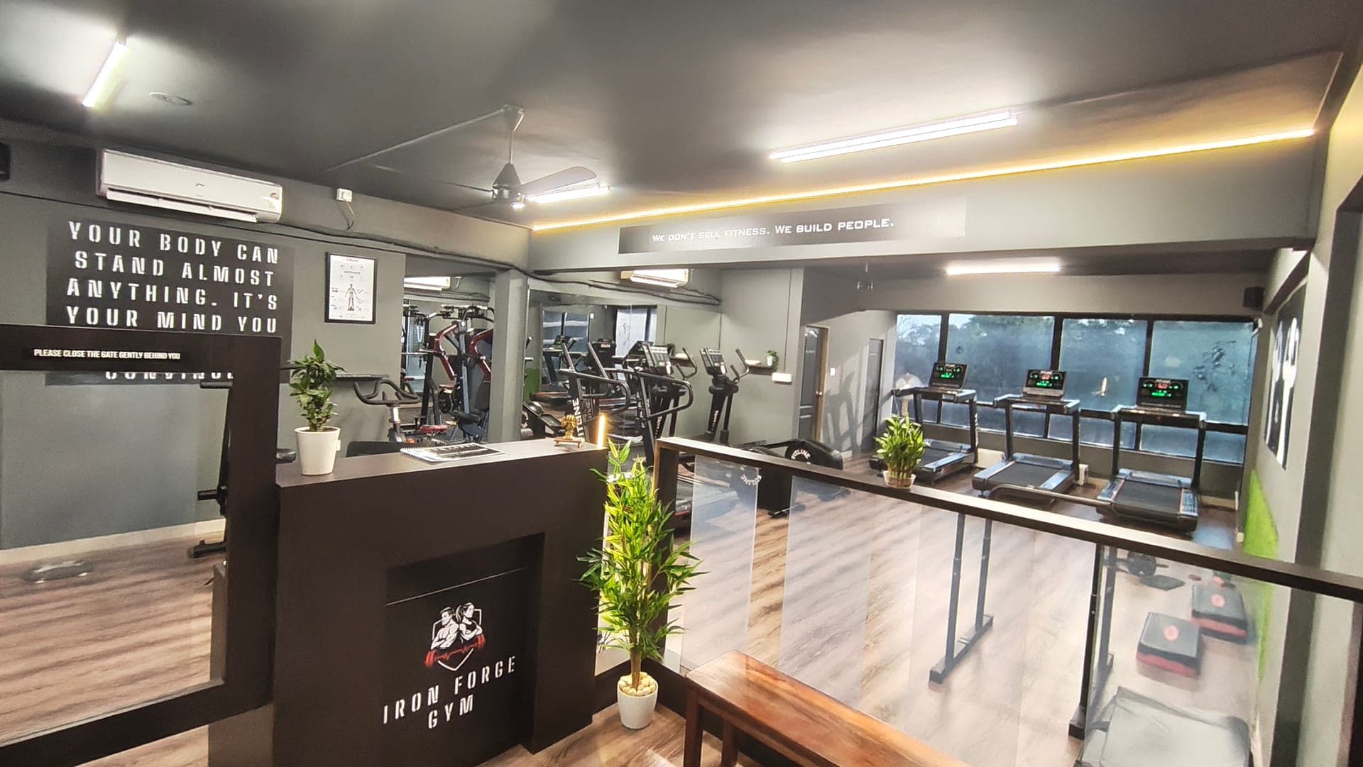 Iron Forge Gym High Performance Lobby & Access Control